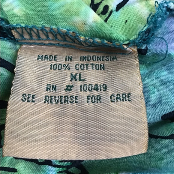 Authentic Article Tropical Fish Casual Shirt - Picture 5 of 8